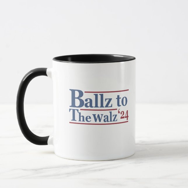 Taza Harris Walz 2024 Elecciones Kamala Tim Waltz Améri (Izquierda)