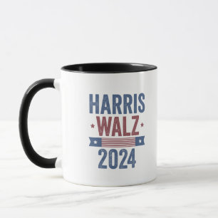 Taza Harris Walz 2024 Elecciones Kamala Tim Waltz Améri