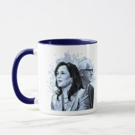 Taza Harris Walz 2024 mug