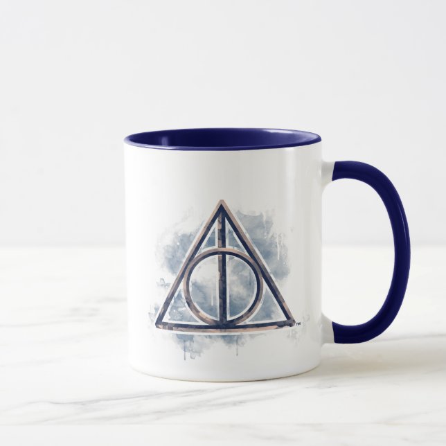 Taza Harry Potter | acuarela de mortandad (Derecha)