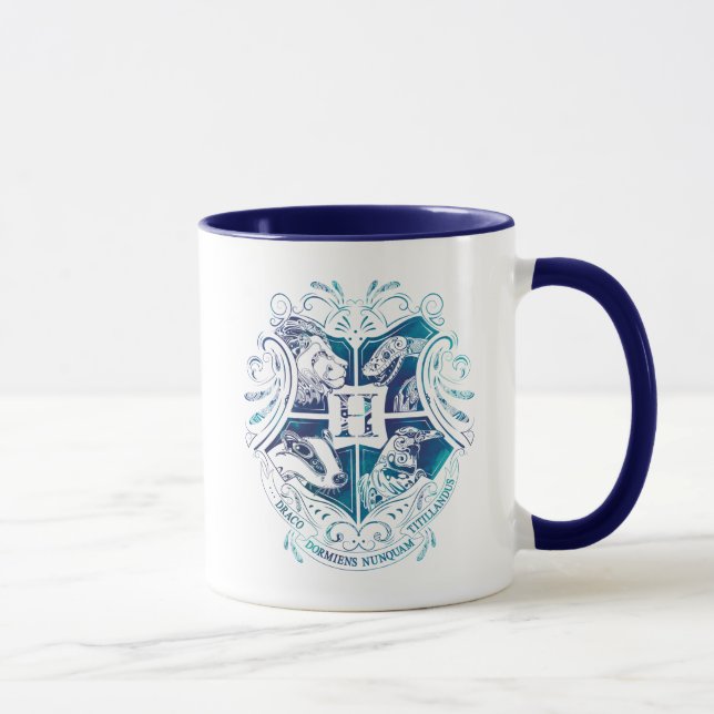 Taza Harry Potter | Aguamenti Escudo de HOGWARTS™ (Derecha)