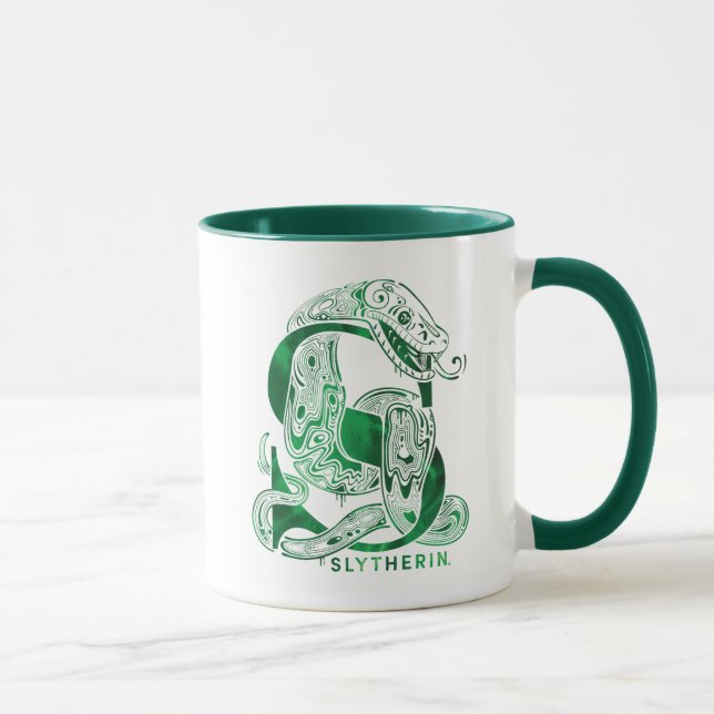 Taza Harry Potter | Aguamenti SLYTHERIN™ Gráfico (Derecha)