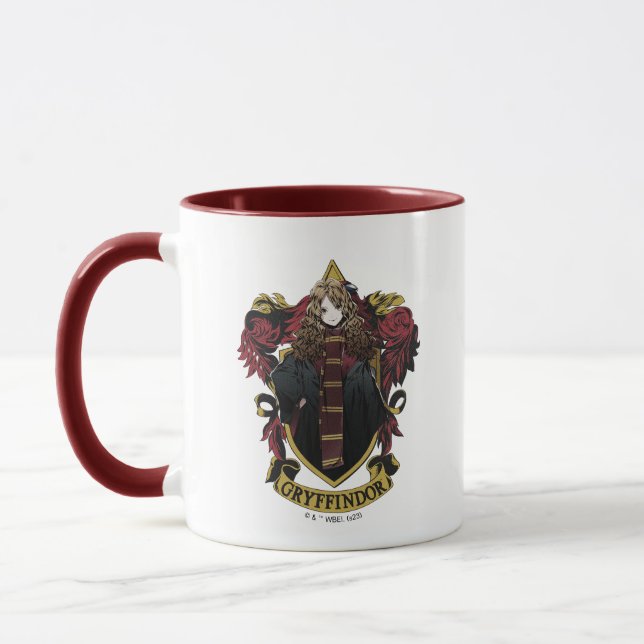 Taza HARRY POTTER™ | Anime Hermione House Crest (Izquierda)