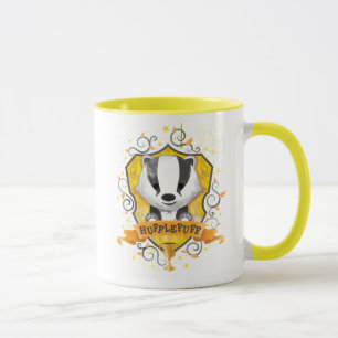 Taza Harry Potter   Emblemático Escudo de HUFFLEPUFF™