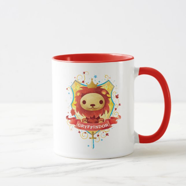 Taza Harry Potter | Encantador Escudo GRYFFINDOR™ (Derecha)
