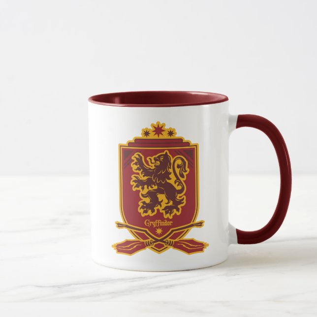 Taza Harry Potter | Escudo de QUIDDITCH™ de Gryffindor (Derecha)
