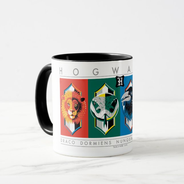 Taza Harry Potter | Escudos de las Casas de HOGWARTS™ (Anverso izquierdo)