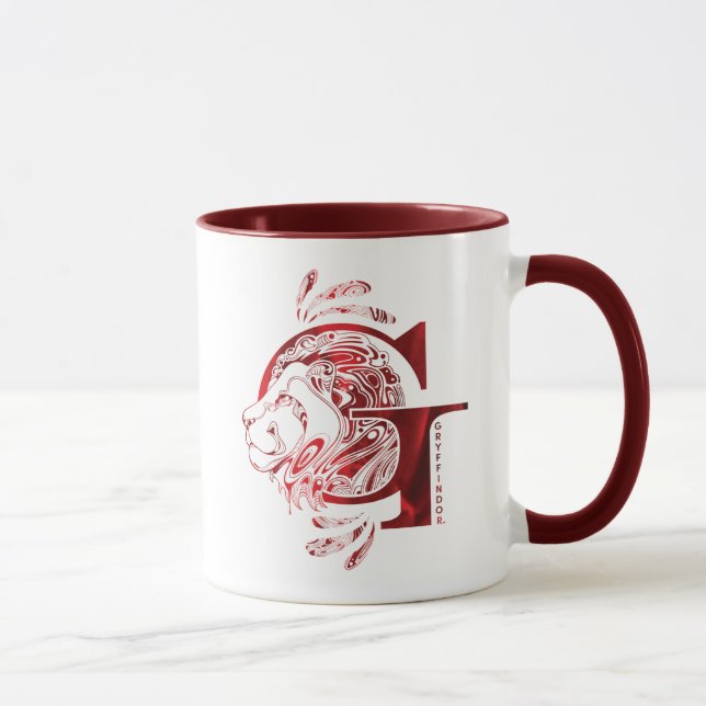Taza Harry Potter | Gráfico Aguamenti GRYFFINDOR™ (Derecha)