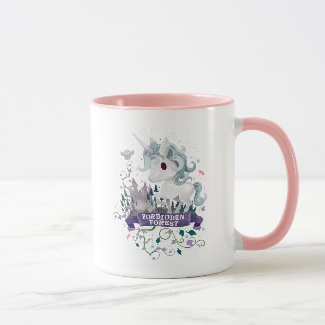 Taza Harry Potter | Gráfico de Unicornio Forestal Prohi (Derecha)