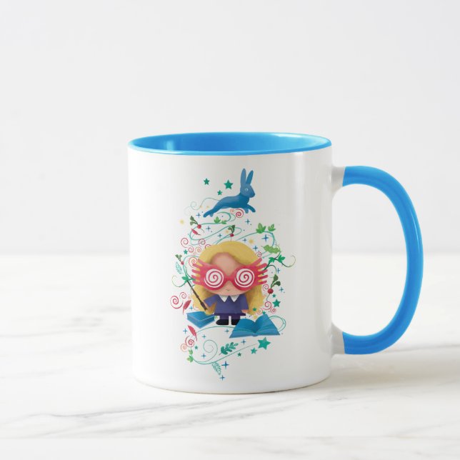 Taza Harry Potter | Gráfico Luna Lovegood (Derecha)