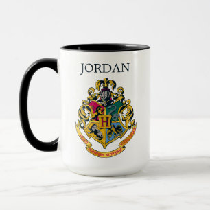 Taza Harry Potter   Hogwarts Crest   Añadir su nombre