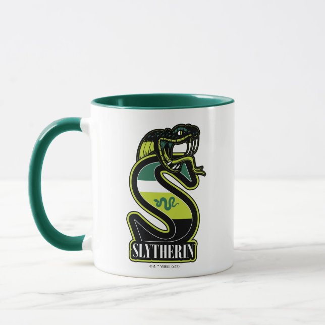 Taza HARRY POTTER™ | Insignia deportiva SLYTHERIN™ (Izquierda)