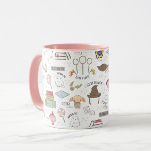 Taza HARRY POTTER™ Patrón Mágico Pequeño
