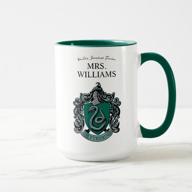 Taza Harry Potter | Profesor Slytherin Personalizado (Derecha)