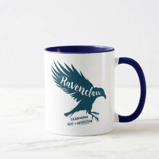 Taza Harry Potter | RAVENCLAW™ Silueta Tipografía