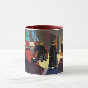 Taza HARRY POTTER™, Ron y Hermione en una habitación co