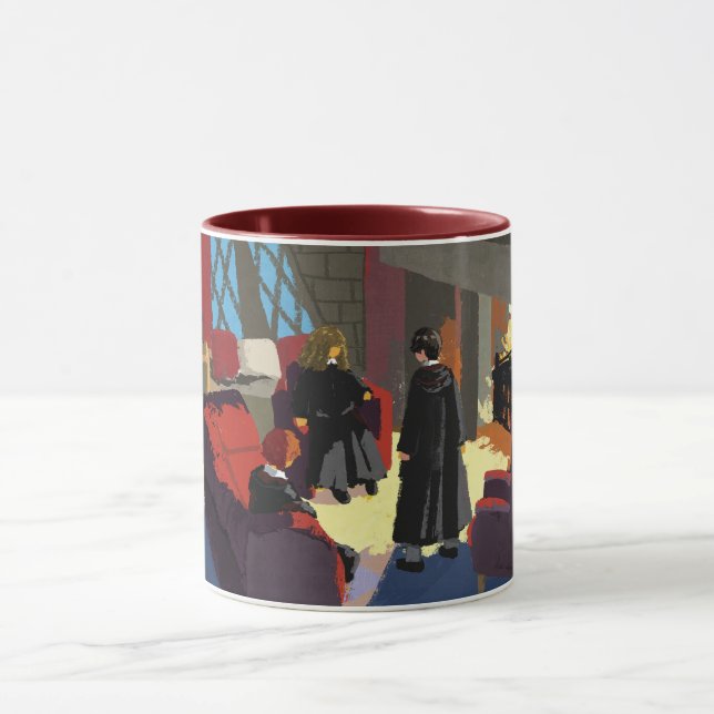 Taza HARRY POTTER™, Ron y Hermione en una habitación co (Centro)