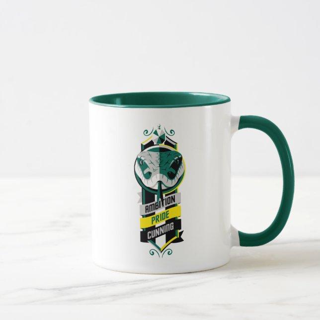 Taza Harry Potter| Sigilia de Trajes de Casa SLYTHERIN™ (Derecha)