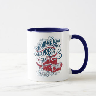 Taza Harry Potter | Tipografía del Expreso de Hogwarts