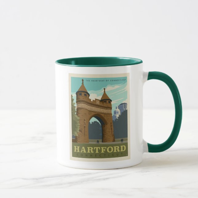 Taza Hartford, CT (Derecha)
