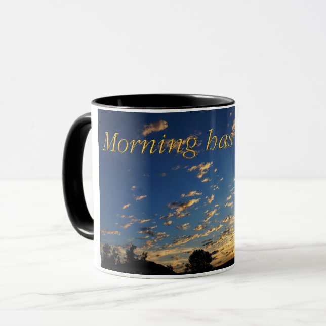 Taza Has Morning broken (Anverso izquierdo)