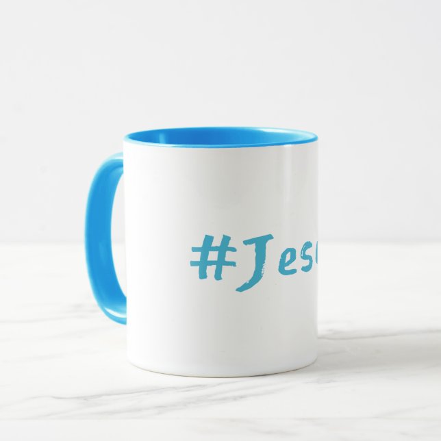 Taza Hashtag Jesus (Anverso izquierdo)