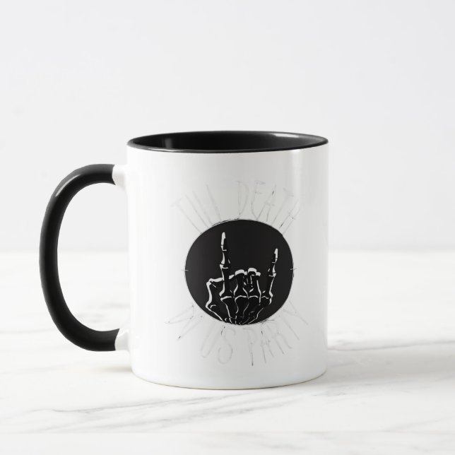 Taza Hasta que la muerte nos haga el Fiesta clásico (Izquierda)