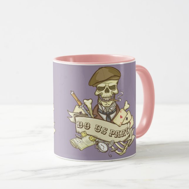 Taza Hasta que la muerte nos haga parte (Anverso derecho)