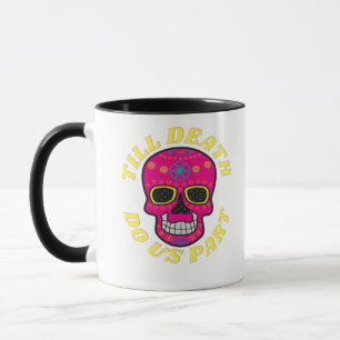 Taza Hasta que la muerte nos haga parte clásica - Boda 