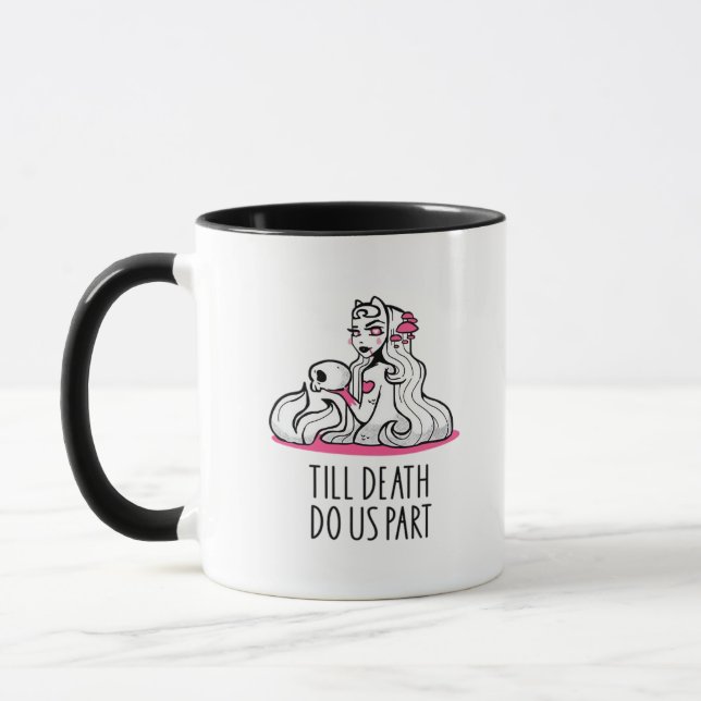 Taza Hasta que la muerte nos haga parte clásica - eslog (Izquierda)
