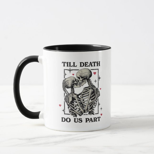 Taza Hasta que la muerte nos haga parte clásica - eslog (Izquierda)