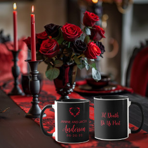 Taza Hasta que la muerte nos separe Gótico Malhumorado
