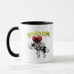 Taza Hasta que la muerte nos separe - Pareja de esquele