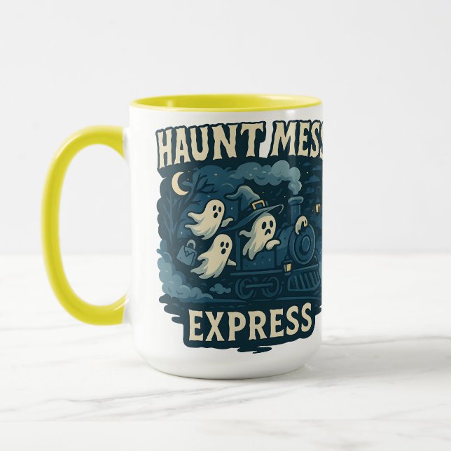 Taza Haunt Mess Express | Halloween (Izquierda)