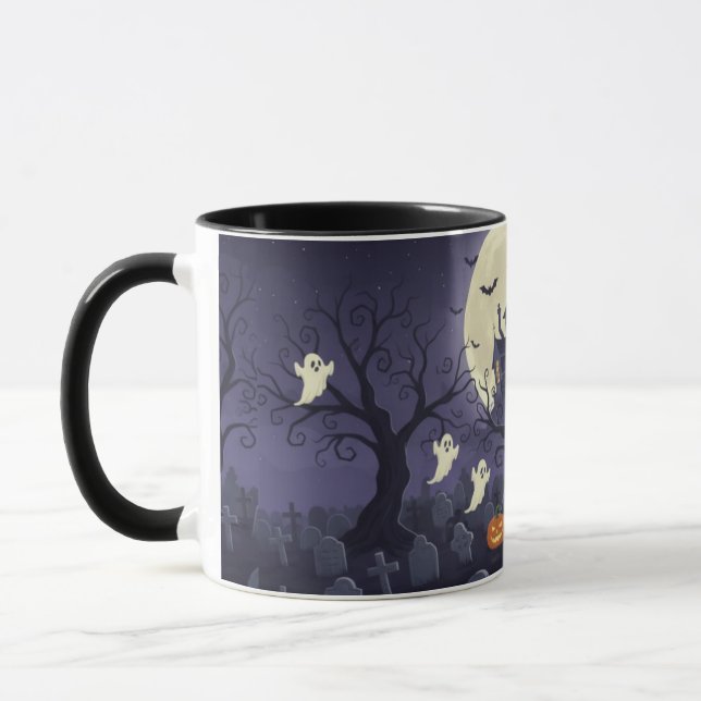 Taza Haunted Graveyard Mug (Izquierda)