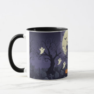 Taza Haunted Graveyard Mug