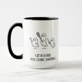 Taza Haunted Mean Girl Ghost Joke Funny Gift Present