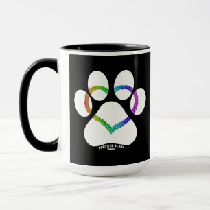 Taza Hawai Practice Aloha - Kitty Love Rainbow