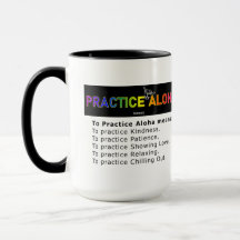 Hawaii Para Practicar Aloha Shaka (Perder) Café
