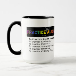 Taza Hawaii Para Practicar Aloha Shaka (Perder) Café