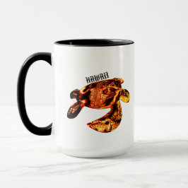 Taza Hawaii Tribal Honu Lava