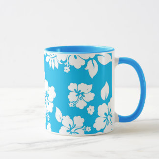 Taza Hawaiian azul