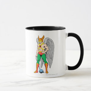 Taza Hawkman Standing Pose