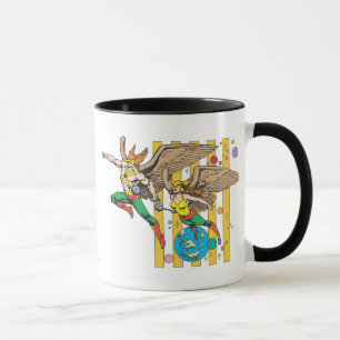 Taza Hawkman y Hawkwoman