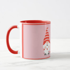 Taza Hay Gnome Uno Como Tú Rosa Rojo