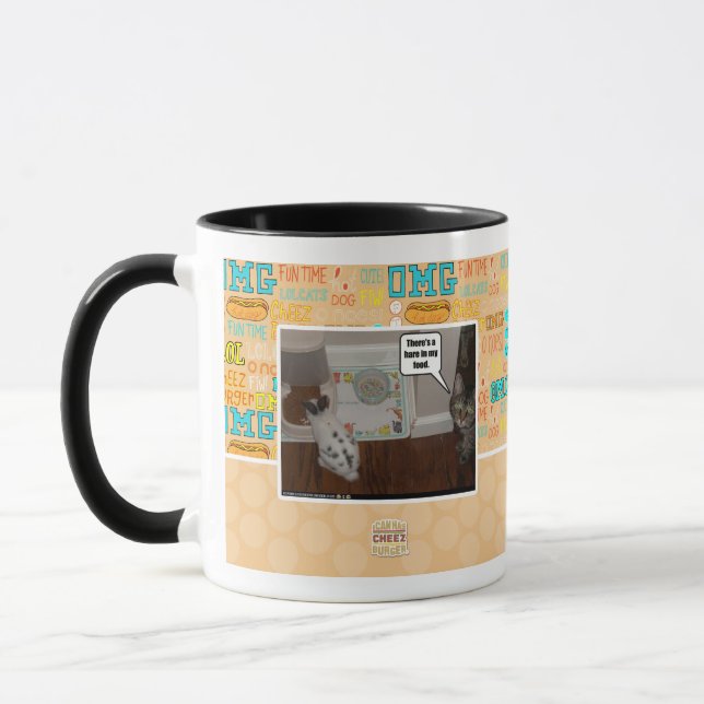 Taza Hay liebres en mi comida (Izquierda)