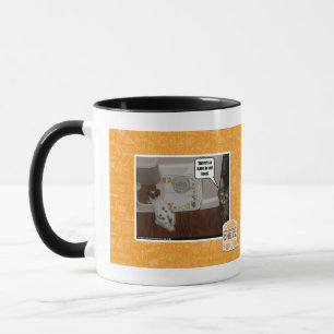 Taza Hay liebres en mi comida