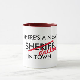 Taza hay nuevo médico del sheriff en retruécano médico
