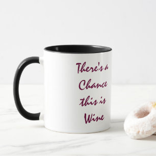 Taza Hay una ocasión que éste es vino