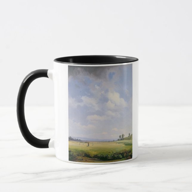 Taza Haymaking, 1838 (aceite en lona) (Izquierda)
